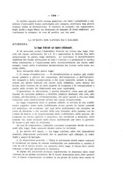 Informazioni sociali pubblicazione mensile curata dall'Ufficio corrispondente di Roma dell'Ufficio internazionale del lavoro, Ginevra