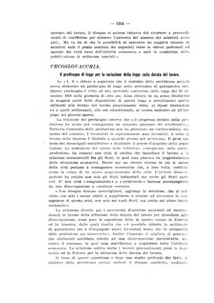 Informazioni sociali pubblicazione mensile curata dall'Ufficio corrispondente di Roma dell'Ufficio internazionale del lavoro, Ginevra