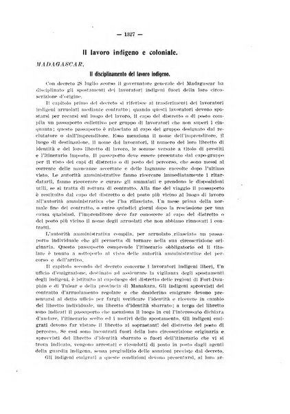 Informazioni sociali pubblicazione mensile curata dall'Ufficio corrispondente di Roma dell'Ufficio internazionale del lavoro, Ginevra