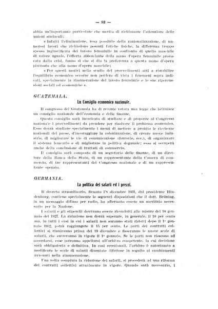 Informazioni sociali pubblicazione mensile curata dall'Ufficio corrispondente di Roma dell'Ufficio internazionale del lavoro, Ginevra