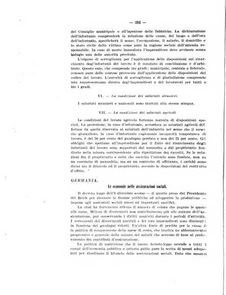 Informazioni sociali pubblicazione mensile curata dall'Ufficio corrispondente di Roma dell'Ufficio internazionale del lavoro, Ginevra