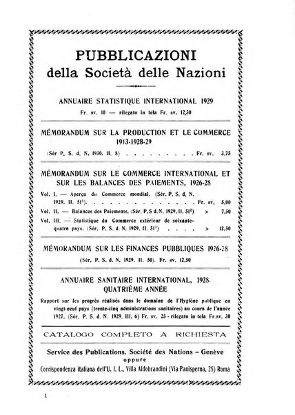 Informazioni sociali pubblicazione mensile curata dall'Ufficio corrispondente di Roma dell'Ufficio internazionale del lavoro, Ginevra