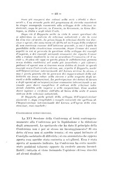 Informazioni sociali pubblicazione mensile curata dall'Ufficio corrispondente di Roma dell'Ufficio internazionale del lavoro, Ginevra