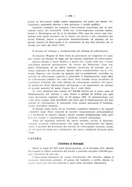 Informazioni sociali pubblicazione mensile curata dall'Ufficio corrispondente di Roma dell'Ufficio internazionale del lavoro, Ginevra