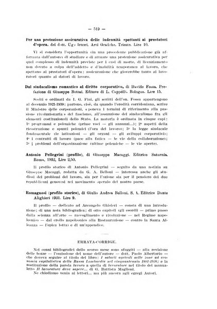 Informazioni sociali pubblicazione mensile curata dall'Ufficio corrispondente di Roma dell'Ufficio internazionale del lavoro, Ginevra