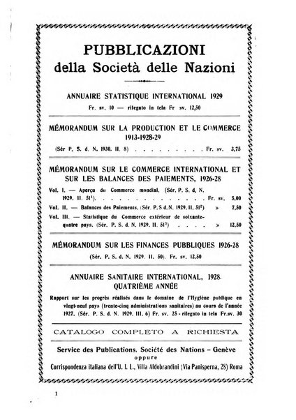 Informazioni sociali pubblicazione mensile curata dall'Ufficio corrispondente di Roma dell'Ufficio internazionale del lavoro, Ginevra