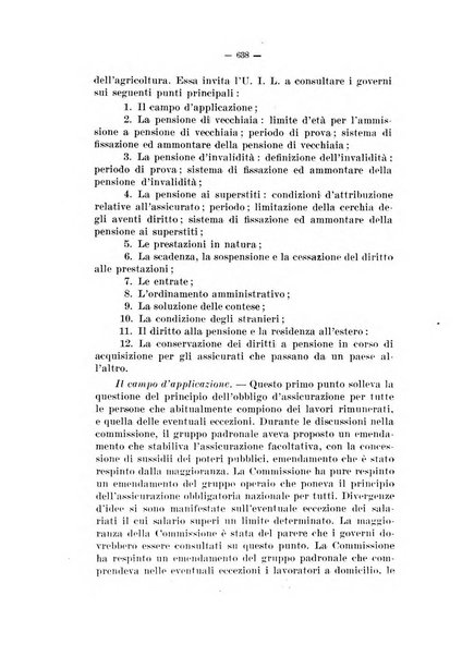 Informazioni sociali pubblicazione mensile curata dall'Ufficio corrispondente di Roma dell'Ufficio internazionale del lavoro, Ginevra