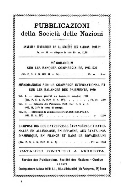 Informazioni sociali pubblicazione mensile curata dall'Ufficio corrispondente di Roma dell'Ufficio internazionale del lavoro, Ginevra