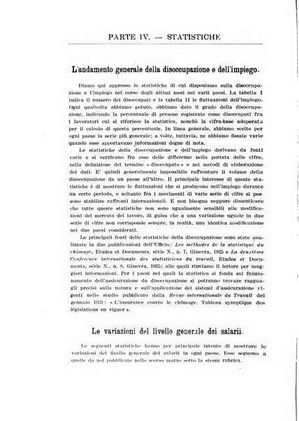 Informazioni sociali pubblicazione mensile curata dall'Ufficio corrispondente di Roma dell'Ufficio internazionale del lavoro, Ginevra