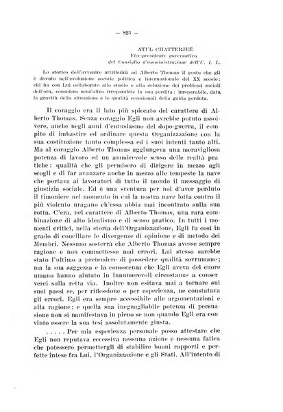 Informazioni sociali pubblicazione mensile curata dall'Ufficio corrispondente di Roma dell'Ufficio internazionale del lavoro, Ginevra