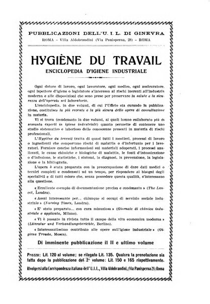 Informazioni sociali pubblicazione mensile curata dall'Ufficio corrispondente di Roma dell'Ufficio internazionale del lavoro, Ginevra