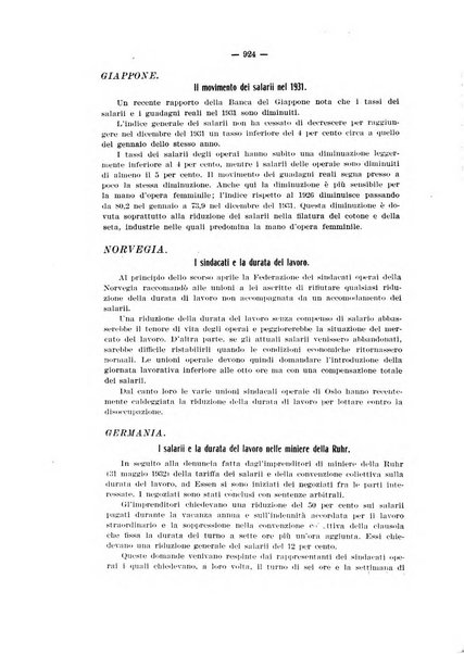 Informazioni sociali pubblicazione mensile curata dall'Ufficio corrispondente di Roma dell'Ufficio internazionale del lavoro, Ginevra