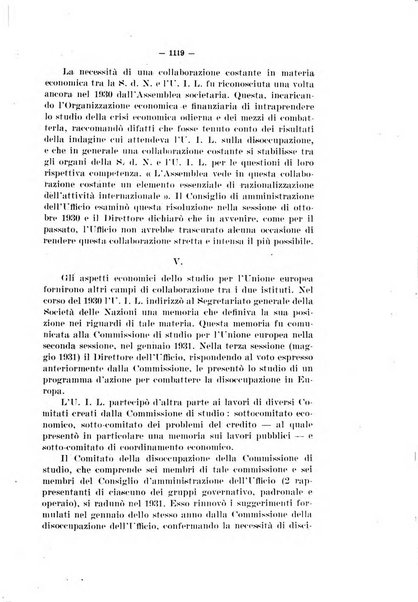 Informazioni sociali pubblicazione mensile curata dall'Ufficio corrispondente di Roma dell'Ufficio internazionale del lavoro, Ginevra