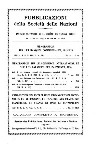 Informazioni sociali pubblicazione mensile curata dall'Ufficio corrispondente di Roma dell'Ufficio internazionale del lavoro, Ginevra