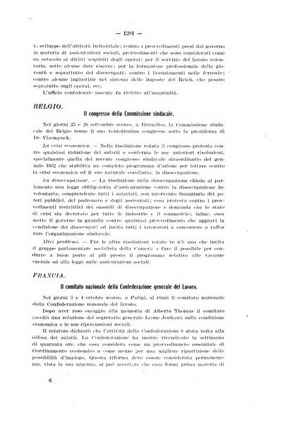 Informazioni sociali pubblicazione mensile curata dall'Ufficio corrispondente di Roma dell'Ufficio internazionale del lavoro, Ginevra