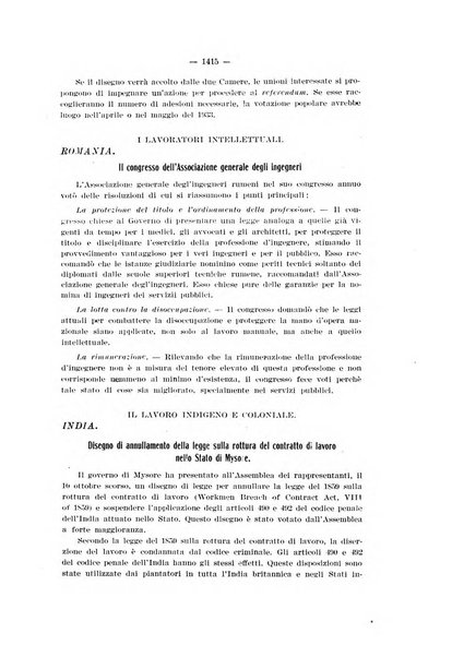 Informazioni sociali pubblicazione mensile curata dall'Ufficio corrispondente di Roma dell'Ufficio internazionale del lavoro, Ginevra