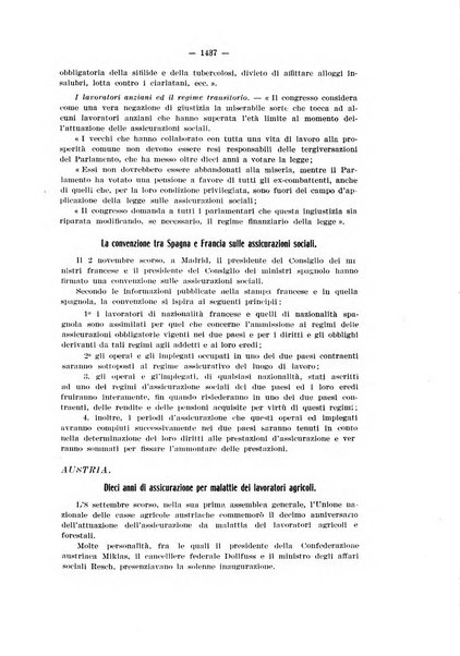 Informazioni sociali pubblicazione mensile curata dall'Ufficio corrispondente di Roma dell'Ufficio internazionale del lavoro, Ginevra