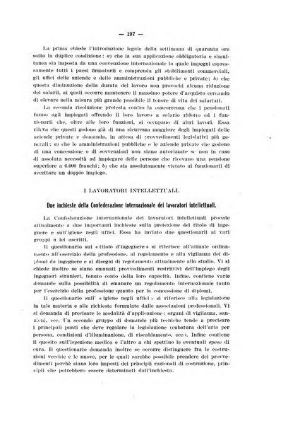 Informazioni sociali pubblicazione mensile curata dall'Ufficio corrispondente di Roma dell'Ufficio internazionale del lavoro, Ginevra