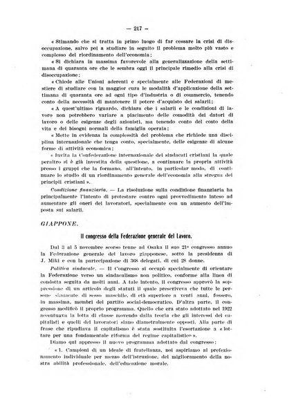 Informazioni sociali pubblicazione mensile curata dall'Ufficio corrispondente di Roma dell'Ufficio internazionale del lavoro, Ginevra