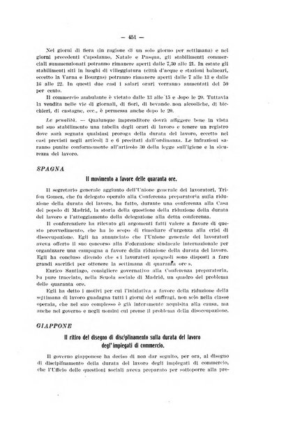 Informazioni sociali pubblicazione mensile curata dall'Ufficio corrispondente di Roma dell'Ufficio internazionale del lavoro, Ginevra