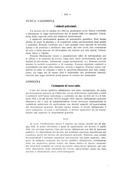 Informazioni sociali pubblicazione mensile curata dall'Ufficio corrispondente di Roma dell'Ufficio internazionale del lavoro, Ginevra