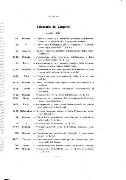 Informazioni sociali pubblicazione mensile curata dall'Ufficio corrispondente di Roma dell'Ufficio internazionale del lavoro, Ginevra