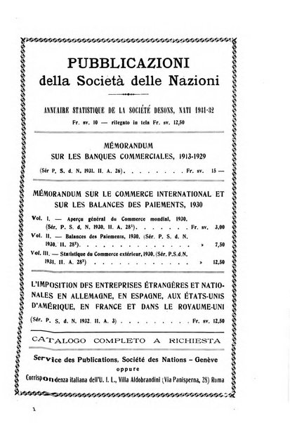 Informazioni sociali pubblicazione mensile curata dall'Ufficio corrispondente di Roma dell'Ufficio internazionale del lavoro, Ginevra