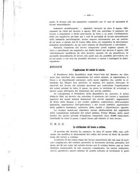 Informazioni sociali pubblicazione mensile curata dall'Ufficio corrispondente di Roma dell'Ufficio internazionale del lavoro, Ginevra