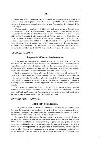 Informazioni sociali pubblicazione mensile curata dall'Ufficio corrispondente di Roma dell'Ufficio internazionale del lavoro, Ginevra