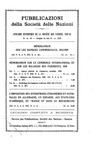 Informazioni sociali pubblicazione mensile curata dall'Ufficio corrispondente di Roma dell'Ufficio internazionale del lavoro, Ginevra