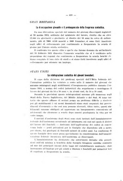 Informazioni sociali pubblicazione mensile curata dall'Ufficio corrispondente di Roma dell'Ufficio internazionale del lavoro, Ginevra