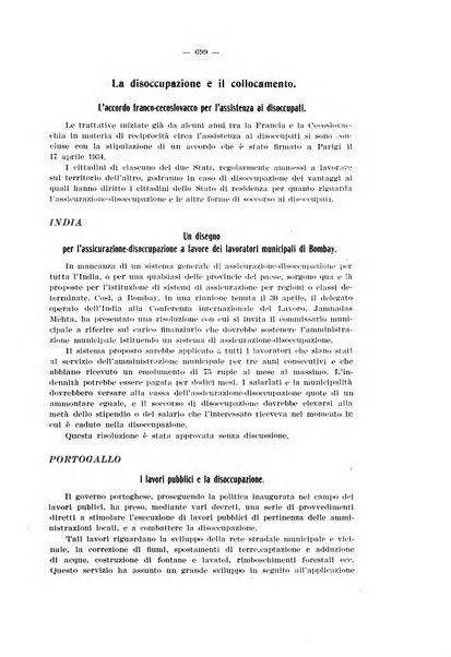 Informazioni sociali pubblicazione mensile curata dall'Ufficio corrispondente di Roma dell'Ufficio internazionale del lavoro, Ginevra