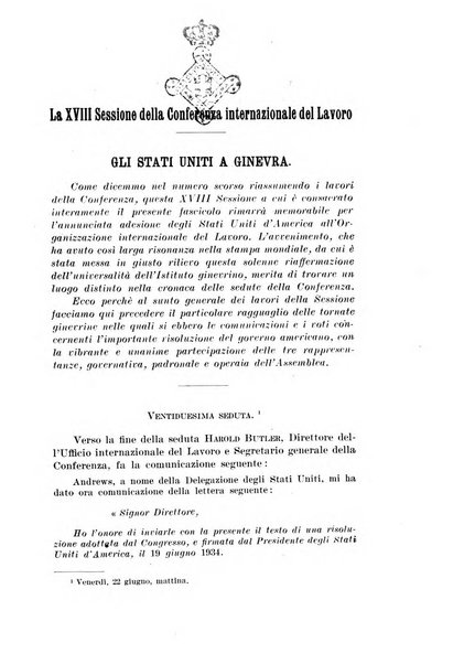 Informazioni sociali pubblicazione mensile curata dall'Ufficio corrispondente di Roma dell'Ufficio internazionale del lavoro, Ginevra