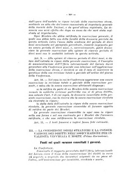 Informazioni sociali pubblicazione mensile curata dall'Ufficio corrispondente di Roma dell'Ufficio internazionale del lavoro, Ginevra