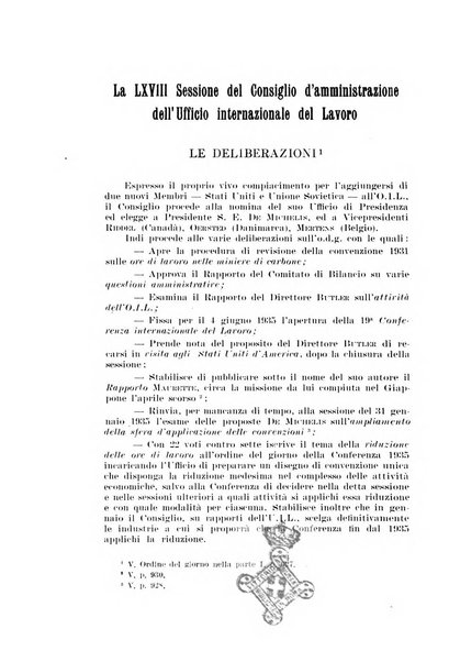 Informazioni sociali pubblicazione mensile curata dall'Ufficio corrispondente di Roma dell'Ufficio internazionale del lavoro, Ginevra