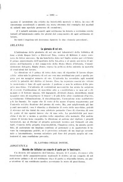 Informazioni sociali pubblicazione mensile curata dall'Ufficio corrispondente di Roma dell'Ufficio internazionale del lavoro, Ginevra