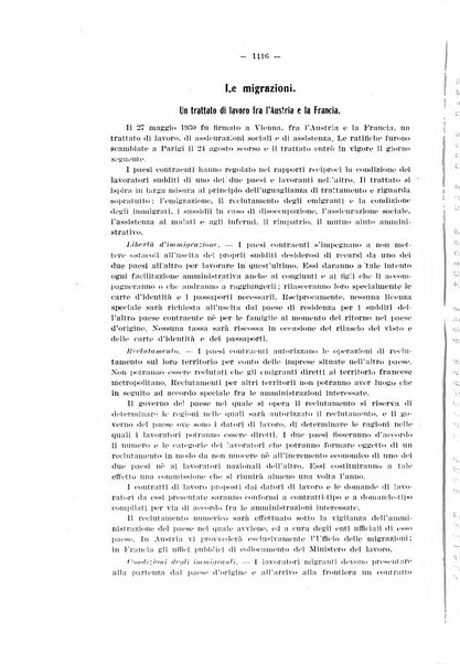 Informazioni sociali pubblicazione mensile curata dall'Ufficio corrispondente di Roma dell'Ufficio internazionale del lavoro, Ginevra