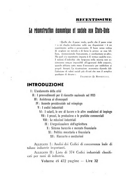 Informazioni sociali pubblicazione mensile curata dall'Ufficio corrispondente di Roma dell'Ufficio internazionale del lavoro, Ginevra