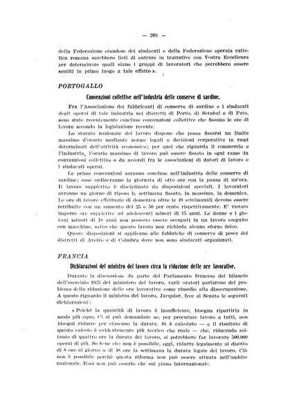 Informazioni sociali pubblicazione mensile curata dall'Ufficio corrispondente di Roma dell'Ufficio internazionale del lavoro, Ginevra