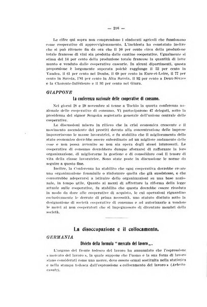 Informazioni sociali pubblicazione mensile curata dall'Ufficio corrispondente di Roma dell'Ufficio internazionale del lavoro, Ginevra