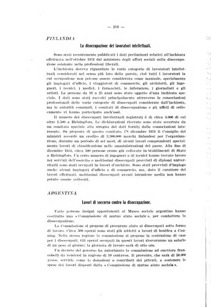 Informazioni sociali pubblicazione mensile curata dall'Ufficio corrispondente di Roma dell'Ufficio internazionale del lavoro, Ginevra