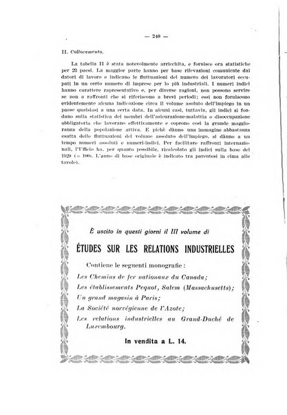 Informazioni sociali pubblicazione mensile curata dall'Ufficio corrispondente di Roma dell'Ufficio internazionale del lavoro, Ginevra