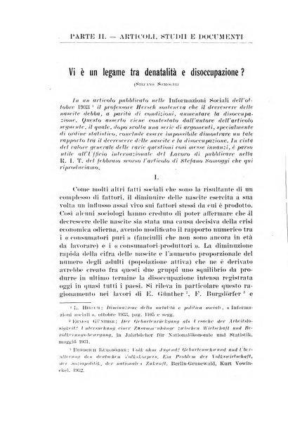 Informazioni sociali pubblicazione mensile curata dall'Ufficio corrispondente di Roma dell'Ufficio internazionale del lavoro, Ginevra