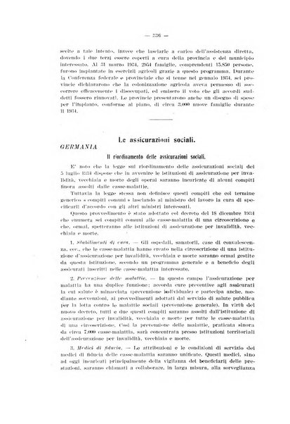 Informazioni sociali pubblicazione mensile curata dall'Ufficio corrispondente di Roma dell'Ufficio internazionale del lavoro, Ginevra