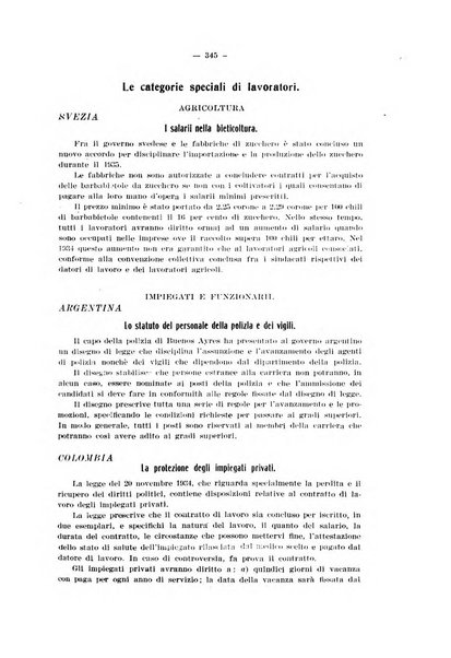 Informazioni sociali pubblicazione mensile curata dall'Ufficio corrispondente di Roma dell'Ufficio internazionale del lavoro, Ginevra