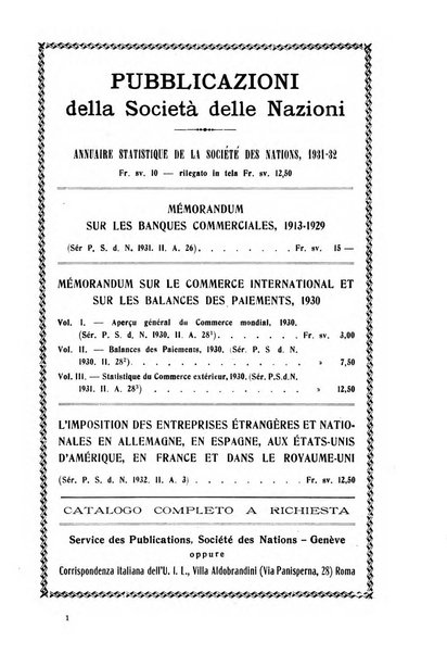 Informazioni sociali pubblicazione mensile curata dall'Ufficio corrispondente di Roma dell'Ufficio internazionale del lavoro, Ginevra