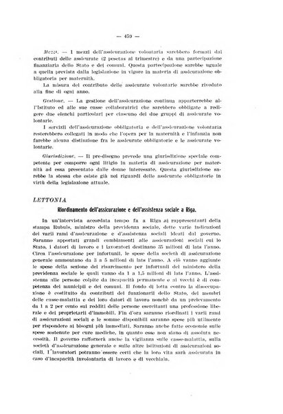 Informazioni sociali pubblicazione mensile curata dall'Ufficio corrispondente di Roma dell'Ufficio internazionale del lavoro, Ginevra