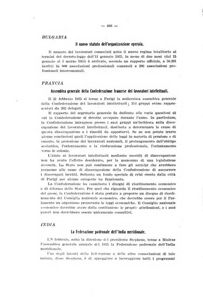 Informazioni sociali pubblicazione mensile curata dall'Ufficio corrispondente di Roma dell'Ufficio internazionale del lavoro, Ginevra