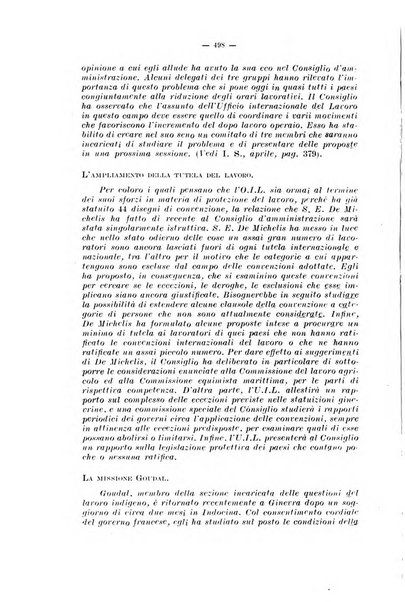 Informazioni sociali pubblicazione mensile curata dall'Ufficio corrispondente di Roma dell'Ufficio internazionale del lavoro, Ginevra