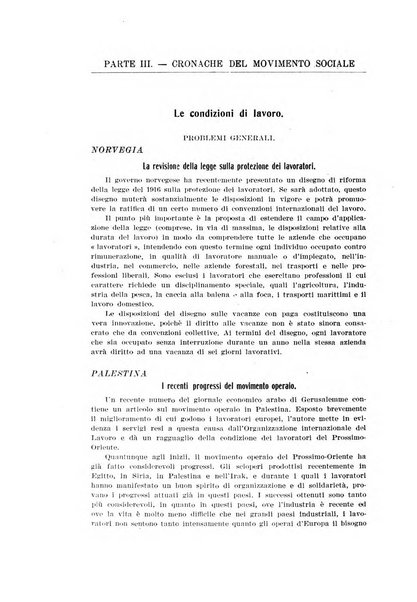 Informazioni sociali pubblicazione mensile curata dall'Ufficio corrispondente di Roma dell'Ufficio internazionale del lavoro, Ginevra